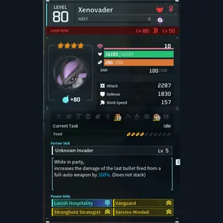 Max Legit Xenovader god-roll (booster)