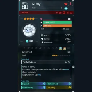 Max Legit Muffly god-roll (legit attacker)