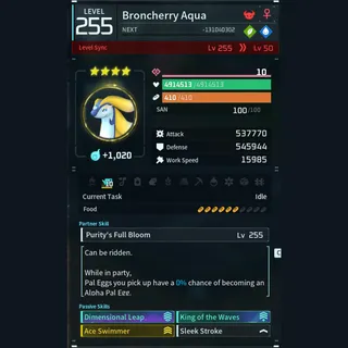 Modded Broncherry god-roll (swimmer)