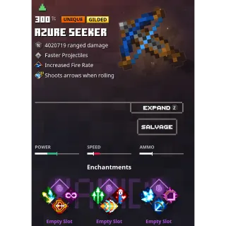 minecraft dungeons:  azure seeker