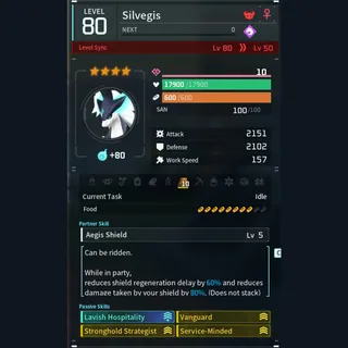 Max Legit Silvegis god-roll (booster)