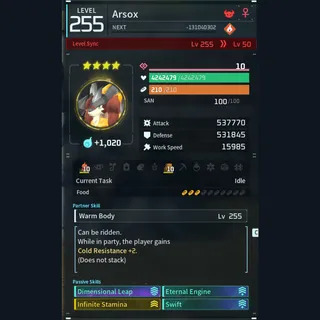 Modded Arsox god-roll (mount)