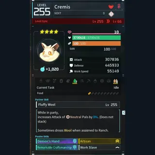 Palworld: Modded Cremis godroll (worker) pal Pals | Pal World | Pals