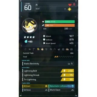 sparkit godroll (worker) pal palworld