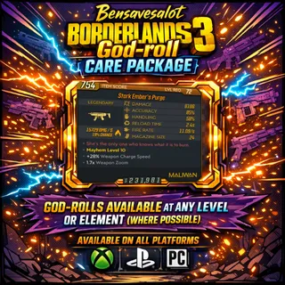 Bensavesalot God-Roll Gear drop (Ember's Purge)