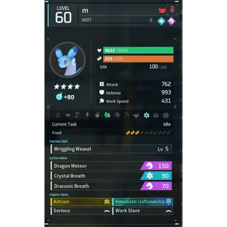 chillet godroll (worker) pal palworld