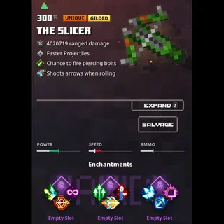 minecraft dungeons:  the slicer