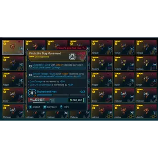 Borderlands 4: All vindictive Enhancements level 60 or any level