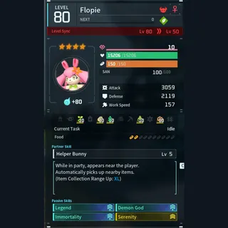 Max Legit Flopie god-roll (legit attacker)