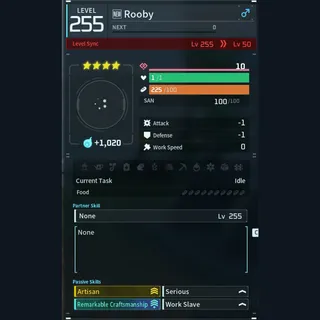 Max Legit Net Rooby god-roll (worker)