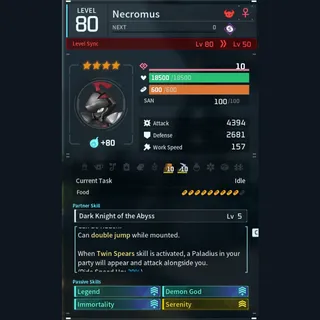Max Legit Necromus god-roll (legit attacker)