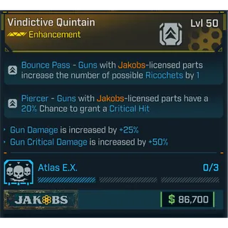 GROLL vindictive quintain (gun damage and crit)
