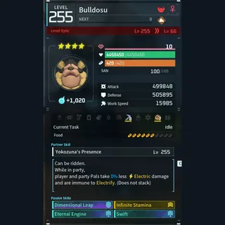 Palworld: Modded Bulldosu godroll (mount) pal Pals | Pal World | Pals