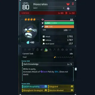 Max Legit Hoocrates god-roll (booster)