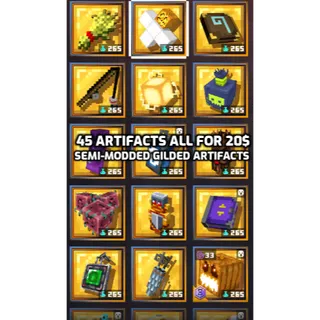 Minecraft Dungeons: semi modded artifact bundle