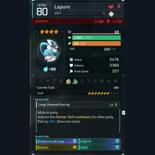 Max Legit Lapure god-roll (glider/transport/full-speed mount)