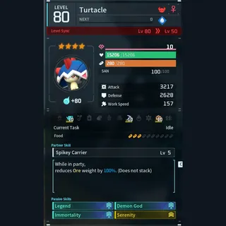 Max Legit Turtacle god-roll (legit attacker)
