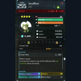 Palworld: Modded Souffline godroll (worker) pal Pals | Pal World | Pals