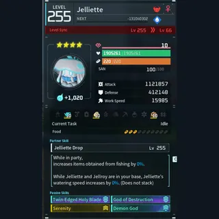 Palworld: Modded Jelliette godroll (attacker) pal Pals | Pal World | Pals
