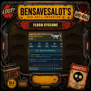 Bensavesalot Storefront - Flash Cyclone | Any Level