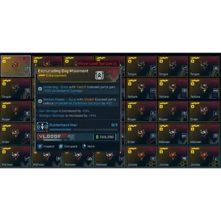 Borderlands 4: All (SHOTGUN) Excruciating Enhancements levle 60 or any level