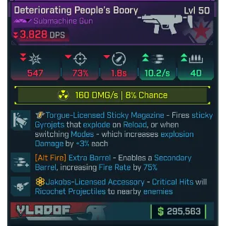 GROLL deteriortating people's boory rad (jakobs) level 50