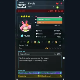 Palworld: Modded Flopie godroll (attacker) pal Pals | Pal World | Pals