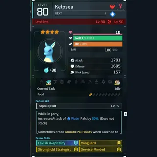 Max Legit Kelpsea god-roll (booster)