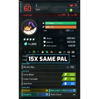 Palworld: ultimate worker beegard TEAM (MODDED) Pals | Pal World | Pals