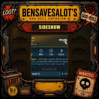 Bensavesalot Storefront - Sideshow | Any Level