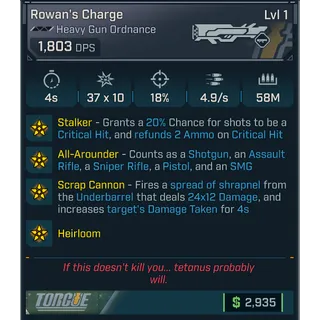 modded level 1 scrap cannon 