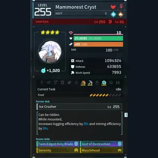Palworld: Modded Mammorest godroll (attacker) pal Pals | Pal World | Pals