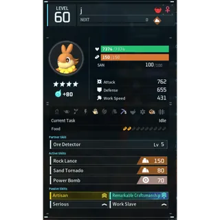 Fuddler godroll (worker) pal palworld