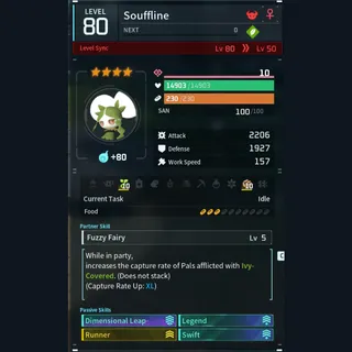 Max Legit Souffline god-roll (glider/transport/full-speed mount)
