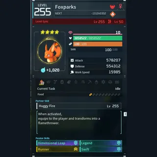 Modded Foxparks god-roll (glider/transport/full-speed mount)
