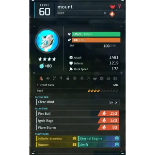 kitsun mount palworld (mount)(god-roll) Palworld