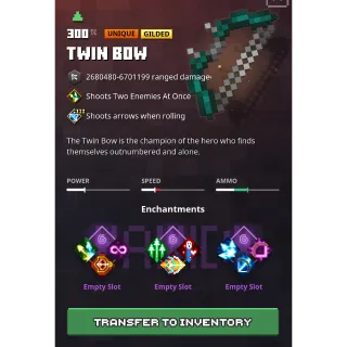 Minecraft Dungeons: TwinBow