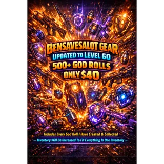 Borderlands 4 ULTIMATE GEAR BUNDLE  bensavesalot originals