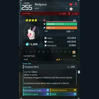 Palworld: Modded Melpaca godroll (mount) pal Pals | Pal World | Pals