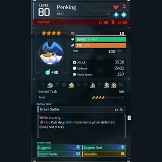 Max Legit Penking god-roll (legit attacker)