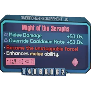 borderlands 2: Might of the Seraphs (Xbox/PC) (adjustable level) 