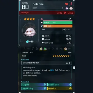 Max Legit Solenne god-roll (legit attacker)