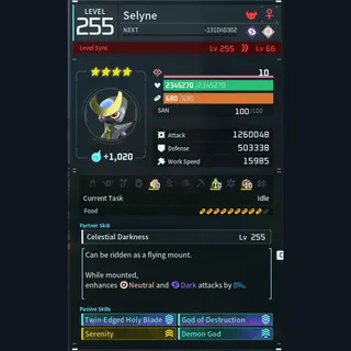 Palworld: Modded Selyne godroll (attacker) pal Pals | Pal World | Pals