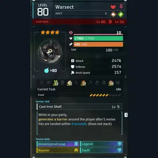 Max Legit Warsect god-roll (glider/transport/full-speed mount)