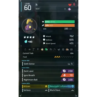 Leezpunk godroll (worker) pal palworld