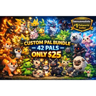 Palworld: bundle 42 pals | Pal World | Pals