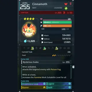Modded Cinnamoth god-roll (glider/transport/full-speed mount)