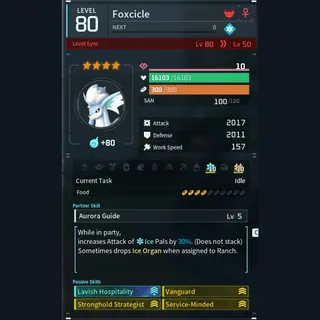 Max Legit Foxcicle god-roll (booster)