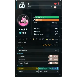 lovander godroll (worker) pal palworld