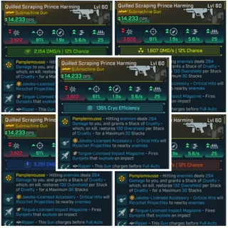 Borderlands 4 | prince harming God-roll bundle level 60